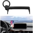 thumbnail image 1 of Soporte para teléfono de coche para BMW X5 2014-2018 / Accorios BMW X6 2015-2019 Clip fijo de visualización de 10.2 pulgadas, soporte de teléfono de rotación de 360° coatible con, 1 of 5