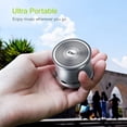 thumbnail image 5 of EWA A109mini Altavoz Bluetooth con radiador de graves, graves impactantes mejorados, altavoz portátil, altavoz inalámbrico de viaje perfecto para el hogar, senderismo y más (gris), 5 of 5