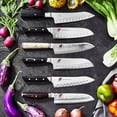 thumbnail image 6 of Miyabi Artisan 7-inch Santoku Knife, 6 of 6