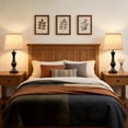 thumbnail image 4 of NATYSWAN Table Lamp Set of 2, 19" Farmhouse Vintage Bedside Lamps for Living Room & Bedroom, Desk Lamps for Nightstand, Office, Study(Bulb not Included), 4 of 9