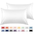 thumbnail image 1 of Funda de almohada para niños pequeños Warmstar, 100% algodón, 600 hilos, juego de 2 unidades, color blanco, 1 of 7