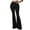 Black, variant on Vedolay Womens Casual Pants Women's Bell Bottom Jeans High Waisted Ripped Flare Wide Leg Denim Pants,Black S