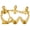 Conjoined Body-gold, variant on Thinker Statue Decor Abstract Art Sculpture En Collectible Figurines For Home Living Room Office Shdecoration Great Gifts Ideas (orange)