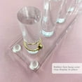 thumbnail image 6 of FROG SAC 6 Rod Ring Holder Jewelry Stand, Clear Acrylic Ring Display Organizer For Girls Room, Small Cylinder Storage For Multiple Rings For Women, 6 of 10