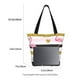 thumbnail image 3 of Fotbe Gold Glittering Hearts and Flamingos Bolsa de Playa con Estampado, Bolsa de Hombro, Bolsa de Mano Espaciosa, Bolsa de Viaje Ligera, Bolsa de Compras Versátil, 3 of 6