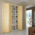 thumbnail image 2 of Closet Door, Bi-fold, Louver Louver Plantation (24x80), 2 of 5