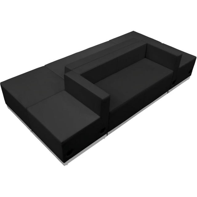 Flash Furniture Hercules Alon 6 Pièces de Réception en Noir