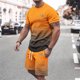 thumbnail image 5 of MKLEKYY Pantalones Cortos Casuales De Verano Para Mujer, Ropa Deportiva Para Hombre, Camisetas Transpirables De Manga Corta Y Pantalones Cortos Deportivos Con Bolsillos., 5 of 5