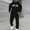 Black, variant on Sweat Suits 2 Piece Sets Mens,Mens Tracksuits Set 2 PCS Hoodies,Loungewear Casual Workout Outfits Sports Athletic Gym Pocket Lightweight,Hooded Sweatshirts and Joggings for Men