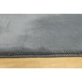 thumbnail image 3 of Contemporary Grey Rectangle Faux Rabbit Fur Area Rug - Noble House-Color:Grey,Material:faux rabbit fur, 3 of 5