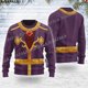 thumbnail image 3 of Divertido regalo de Navidad Cosplay Armadura Feo Suéteres de punto navideños Regalos de Navidad Jerséis Tops Pareja Fiesta Unisex Casual-7, 3 of 5