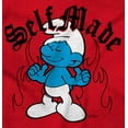 thumbnail image 2 of Funny Novelty Self Made Smurf Fire Hoodie Sweatshirt Women Men Brisco Brands M, 2 of 6