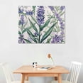 thumbnail image 2 of Orinice Lavender Flowers Fine Art Aesthetic Poster Print Wall Painting for Home Office Decor Canvas Art Living Room Bedroom Wall Decor 16x12in, 2 of 6