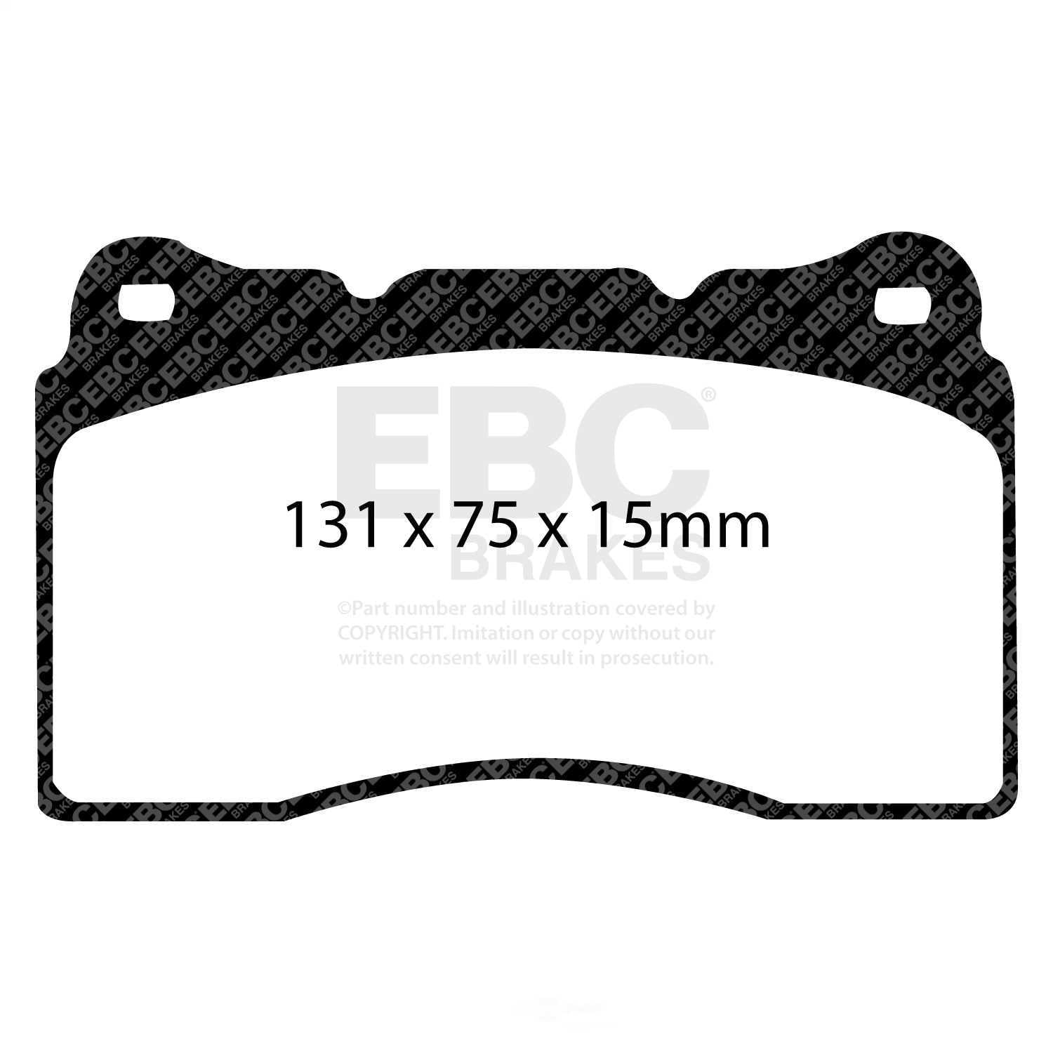 UD1001/ EBC OE Brake Pads