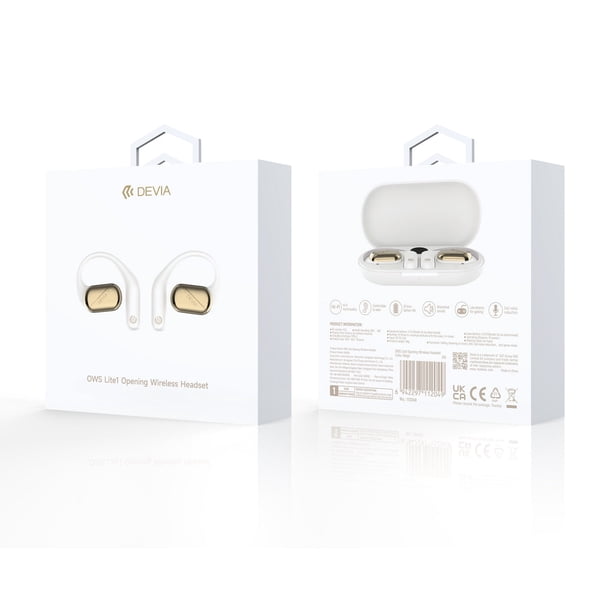 Audífonos Devia OWS Lite1 Open Wireless - Beige | Bodega Aurrera en línea