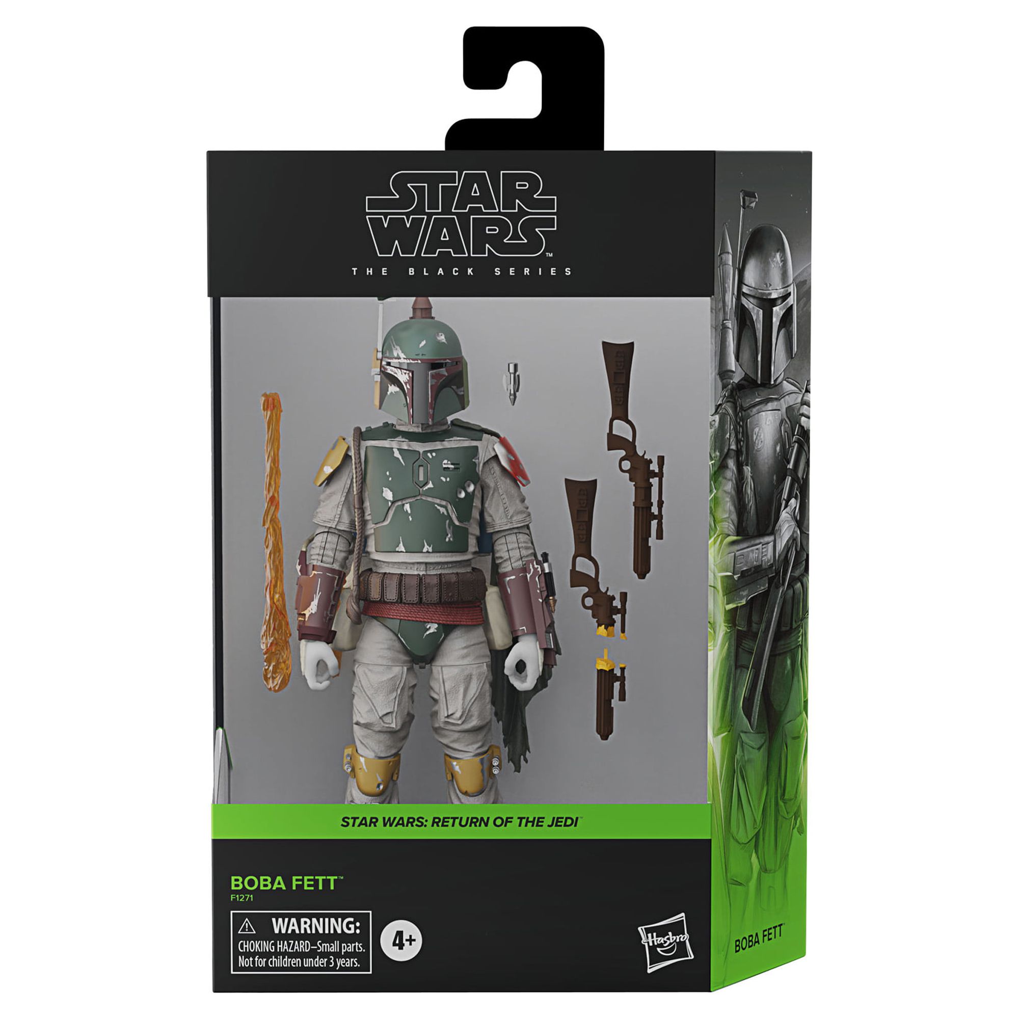 Star Wars Return of the Jedi: The Black Series Boba Fett Kids Toy Action Figure for Boys and Girls (3”) - image 2 of 11