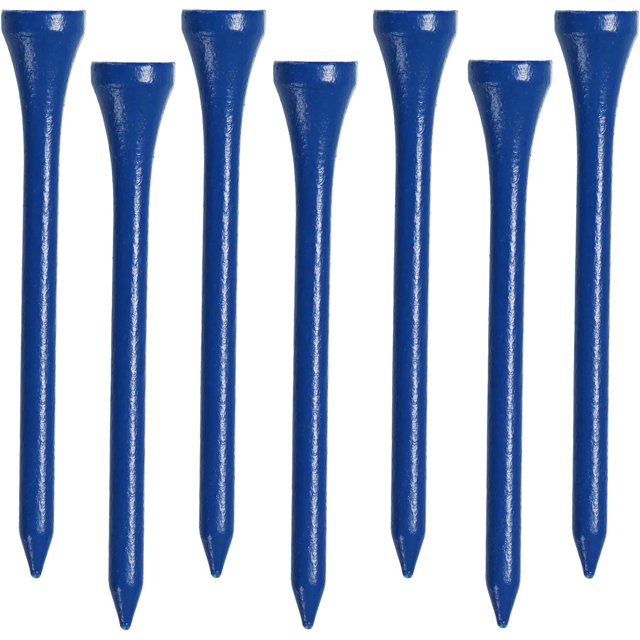 Tees de golf de 2 3/4 pulgadas, 70 unidades, Tees de golf profesionales de lujo de madera, Tees de golf de madera dura natural