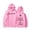 Pink, variant on Christian Hoodies for Girl Long Sleeve Bible Verse Graphic Hooded Sweatshirt with Pockets Kids Pullover Tops