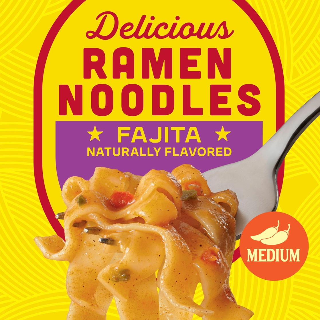 Old El Paso Ramen Noodles, Fajita Flavor, Microwave Soup Cup, 2.12