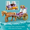 thumbnail image 5 of LEGO Disney Princess Belle’s Storytime Horse Carriage and Mini-Doll, Princess Toy for Kids, Disney’s Beauty and the Beast Movie Gift for Girls and Boys Ages 5 and Up, 43233, 5 of 8