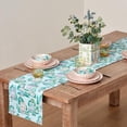 thumbnail image 2 of Lenox Spice Village Allover Table Runner, Blue, 14"W x 70"L, 2 of 5