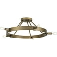 thumbnail image 5 of Breckenridge Collection Five-Light Aged Bronze Rustic Farmhouse Semi-Flush Mount, 5 of 12