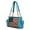 Turquoise, variant on MKF Collection Alaina Womens Shoulder Bag Vegan Leather USA Flag Brown Handbags Purse by Mia K