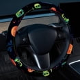 thumbnail image 2 of Alien Steering Wheel Cover 14.5 Inch Printing PVC Leather Auto Accessories Car Wheel Covers Steering Wheel Covers, 2 of 6