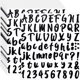 thumbnail image 2 of 1440 Piezas 20 Hojas Adhesivo de Vinilo Autoadhesivo, Etiquetas Engomadas con Números de Letras del Alfabeto para Buzón, Puerta (Negro, 1 Pulgada), 2 of 5