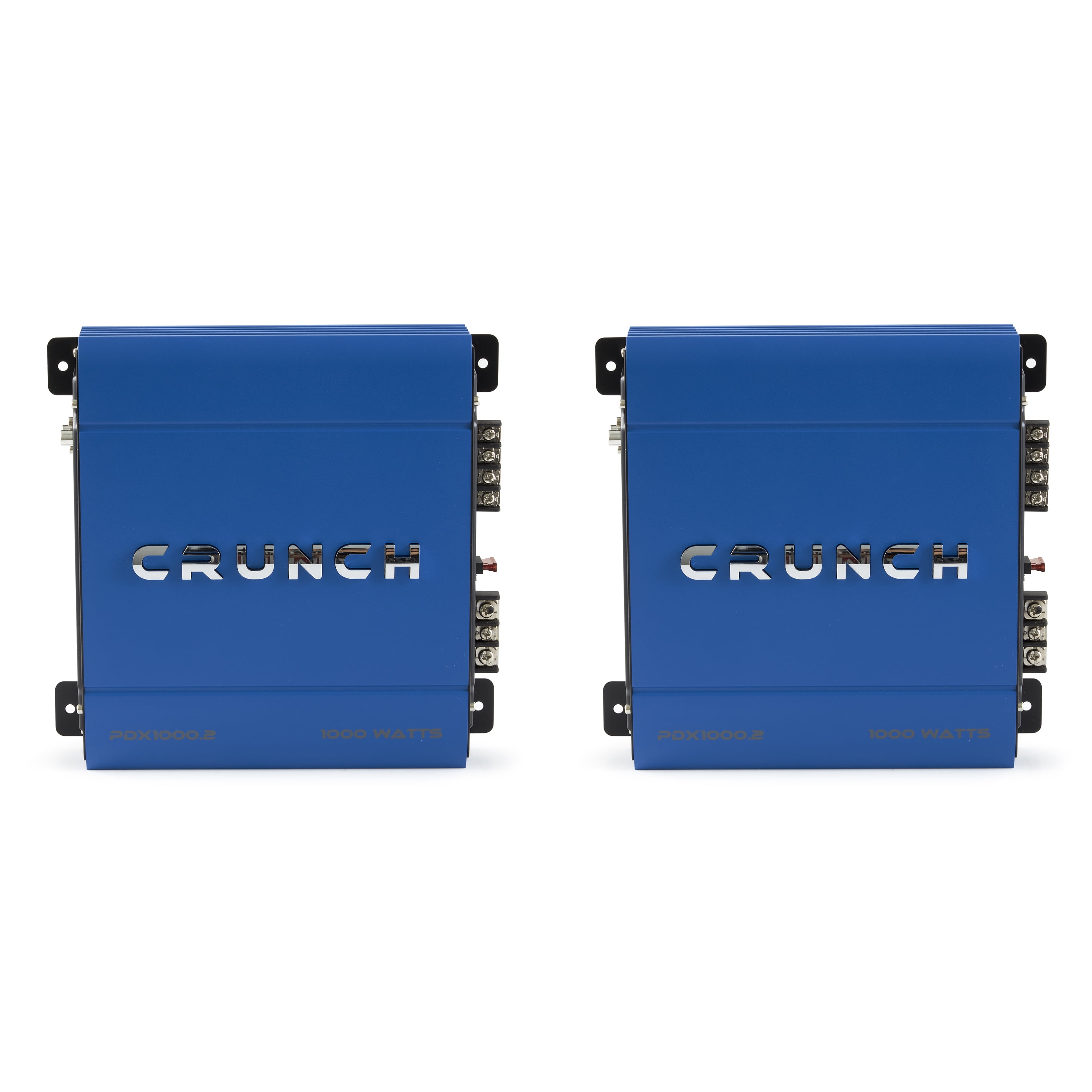 Blue Crunch PowerDriveX 1000 Watt 2 Channel A/B Car Stereo Amplifier 4 Pack 