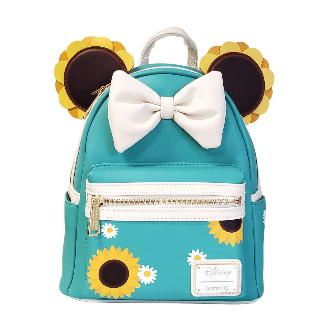 Loungefly x Disney Mickey & Minnie Mouse Floral Mini Backpack