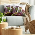 thumbnail image 5 of Ambesonne Cactus Throw Pillow Cover 2 Pack, Potted Plant Blossom, 24", Multicolor, 5 of 7