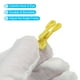 thumbnail image 4 of Coser Ganchos y Ojo Unique Bargains 12uds Poliéster Cubierto Ganchos y ojos cierre para ropa sujetador falda costura Bricolaje Artesanía amarillo 23mm longitud, 4 of 6