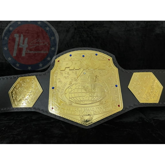 WWE Pride Grand Prix Heavyweight Championship Wrestling Adult Size Replica Belt