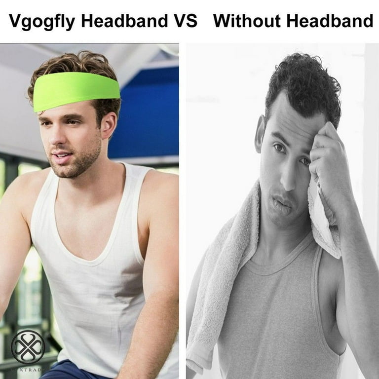 Luxtrada Sports Headbands for Men Women Non-Slip Moisture