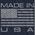 thumbnail image 2 of Made In USA Vintage Distressed Flag Patriotic American July 4th T-Shirt, 2 of 3