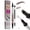 BROWN, variant on Dual-End Liquid Eyebrow Pen, Brown, Waterproof Smudge-Proof Brow Pen with Brush, Natural Hair-Like Strokes for Auburn & Medium Brown Hair