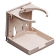 thumbnail image 4 of KAKOWELY car drink holder 1pc Foldable Cup Rack Folding Beverage Rack Ashtray Cup Holder for Car Interior3.86"X3.66"X3.62", 4 of 5