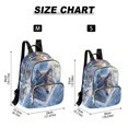 thumbnail image 3 of JIALIOU Mini Backpack Purse for Women Quilted Casual Daypack Small Travel Shoulder Bag, Snow Wolf under Moon, 3 of 7
