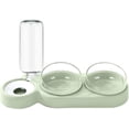 thumbnail image 3 of Comedero para Mascotas, Cuencos Dobles 2 en 1 con Botella para Beber Automática, Diseño Inclinado y Giratorio para Perros y Gatos, Sin BPA y Fácil de Limpiar, 3 of 4