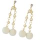 thumbnail image 1 of mujeres per pendientes de gota joyería de moda Sunnimix Pendientes de botón borla, 1 of 7