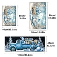 thumbnail image 3 of YIMEIS Christmas Truck Snowman Presents Kitchen Mat Rug Set - Perfect for Kitchen Counter, 16''*24'', Functional for Decoration, 3 of 10
