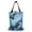 Blue Marble Print, variant on Yuyamidu Wolf Car Trash Bag for Auto SUV Truck Foldable Hanging Car Trash Can American Flag Car Storage Bags Accessories Reusable Car Garbage Bag for Front Seat, Back Seat
