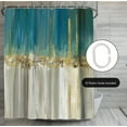 thumbnail image 5 of 72x72 Abstract Shower Curtain - 100% Polyester Shower Curtain with 12 Hooks - Shower Curtains for Bathroom - Shower Curtain Art by PI Creative, 5 of 5