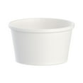 thumbnail image 3 of SOLO HS4085-2050 8 oz. Flexstyle Double Poly Paper Containers - White (500/Carton), 3 of 6