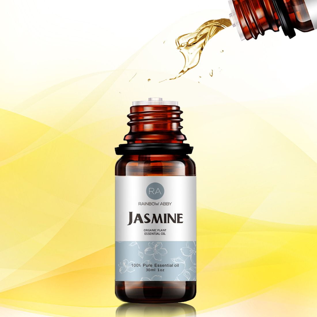 JASMINE OIL 100 % Natural 1 Fl. oz - 30 ml.