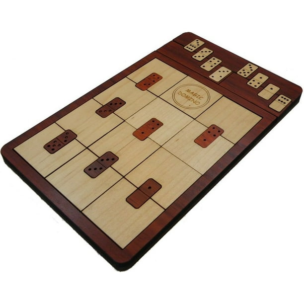 Magic Dominoes Wooden Packing Problem Brain Teaser Puzzle Walmart Com Magic Dominoes Wooden Packing Problem Brain Teaser Puzzle Walmart Com