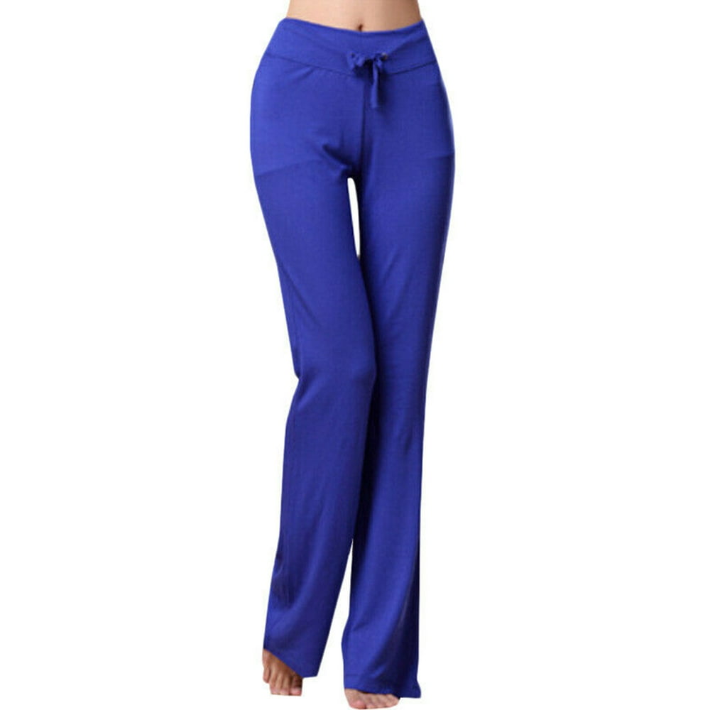 open leg jogging pants