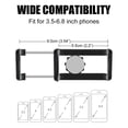 thumbnail image 5 of Soporte De Teléfono Ajustable Para Salpicadero De Coche De 360 ​​°, Soporte De Clips Para Coche Gps, Soporte De Teléfono Para Número De Aparcamiento Yuarrent EL010330-00, 5 of 5