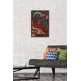 thumbnail image 2 of Lantern Press - Yachats, Oregon, Octopus Mosaic Wall Poster, 14.725" x 22.375" Framed, 2 of 5